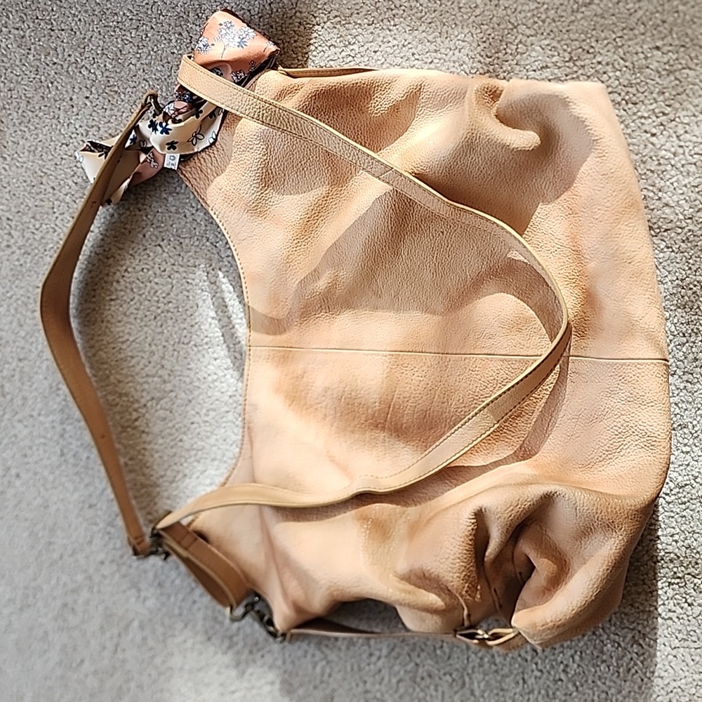 We The Free Sabine Slouchy Bag Washed Toffee Color - Picture 4 of 11